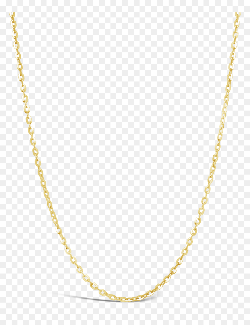 Necklace, HD Png Download - gold anchor png