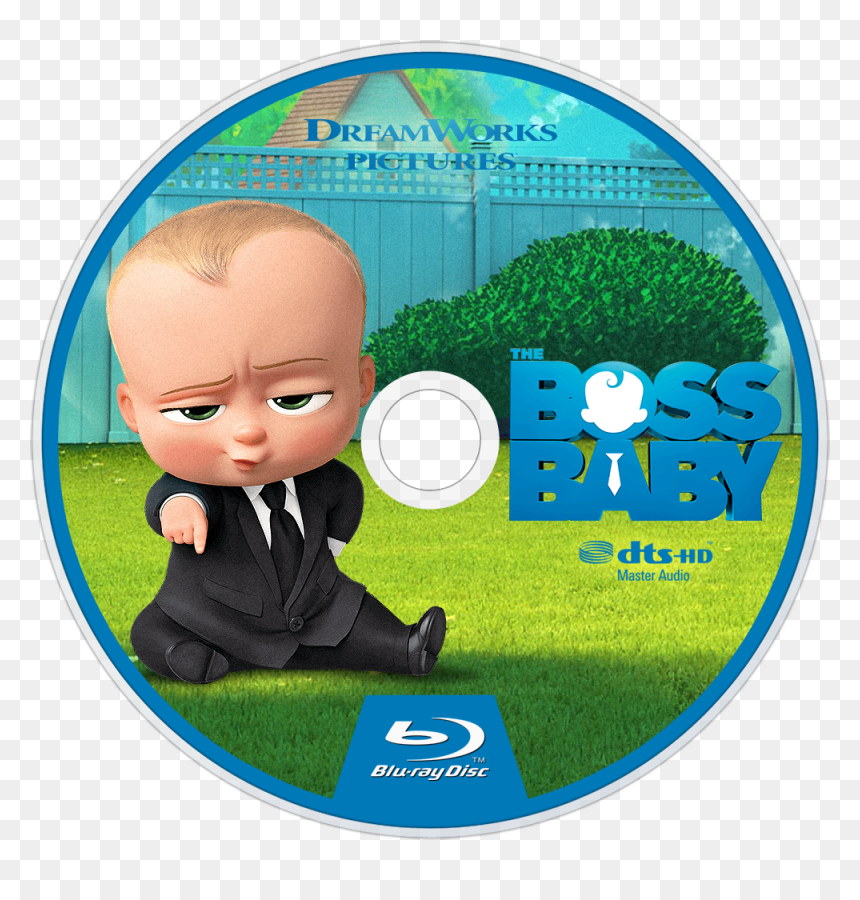 The Boss Baby Bluray Disc Image - Blu-ray Disc, HD Png Download - the boss baby png