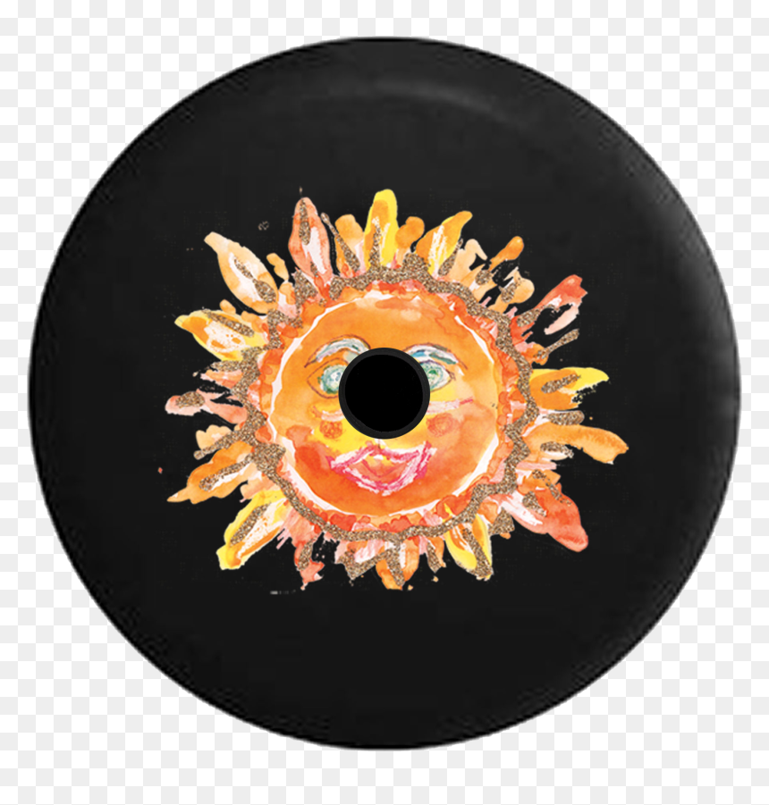 Transparent Smiling Sun Png - Circle, Png Download - smiling sun png