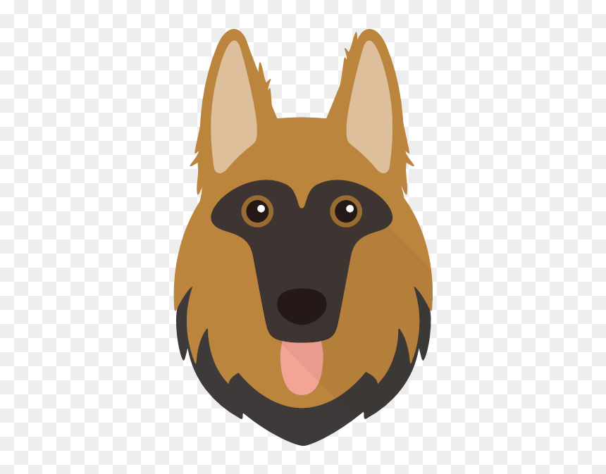 Yappicon - Logo German Shepherd Icon, HD Png Download - german shepherd silhouette png