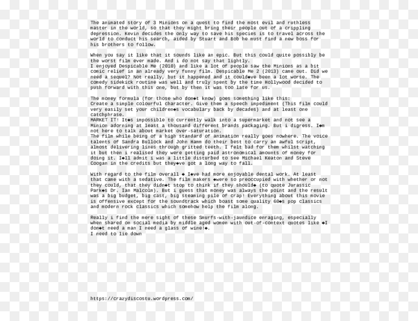 Document, HD Png Download - evil minion png