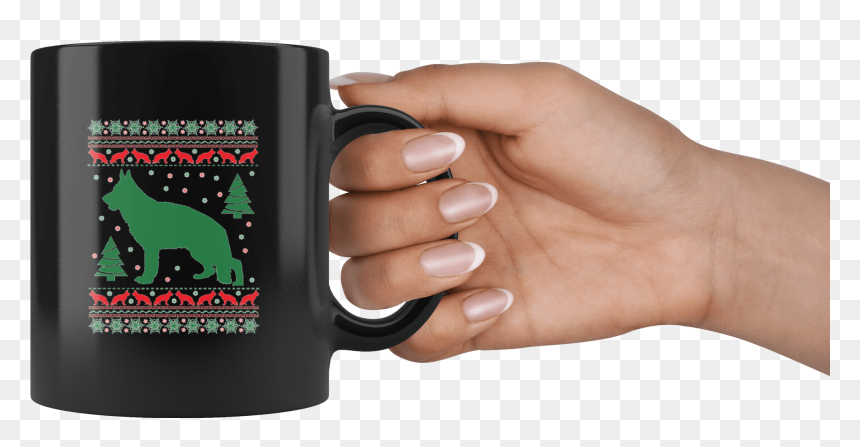 Liberal Tears Trump Mug, HD Png Download - german shepherd silhouette png