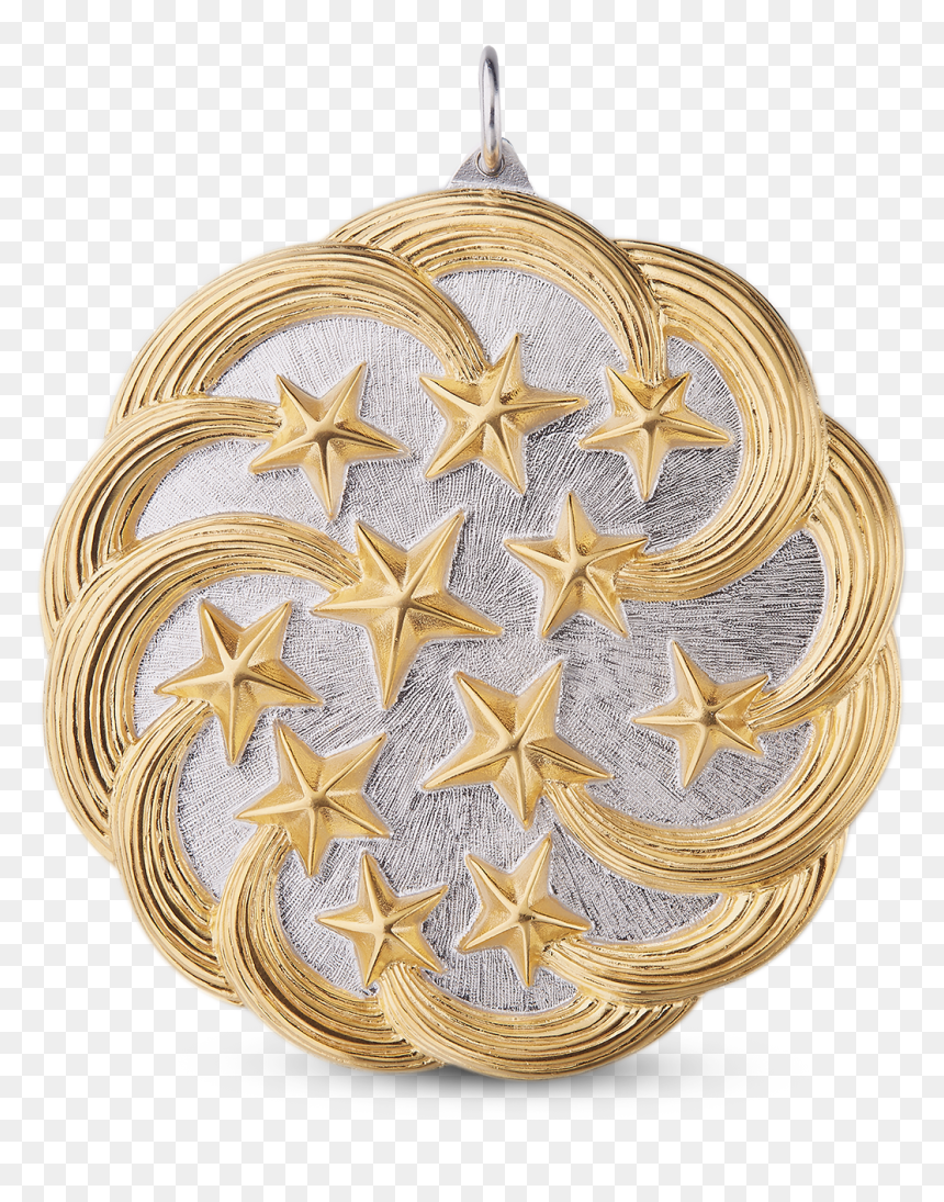 Christmas Ornament Stelle Cadenti - Locket, HD Png Download - silver christmas ornament png