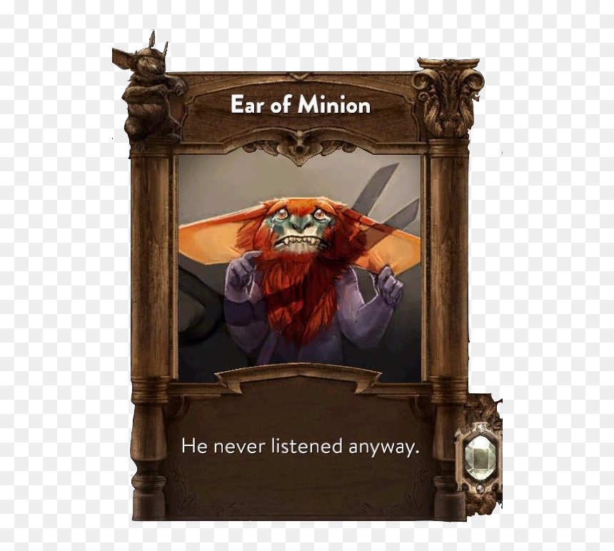 Hey Ady, Wanna Get My That Folder Of Card Images Like - Illustration, HD Png Download - evil minion png