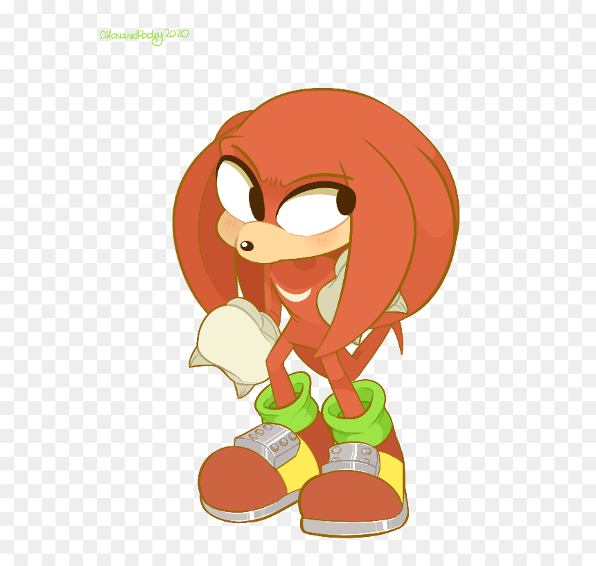 For @dedtoot - Knuckles The Echidna Fan Art, HD Png Download - knuckles the echidna png