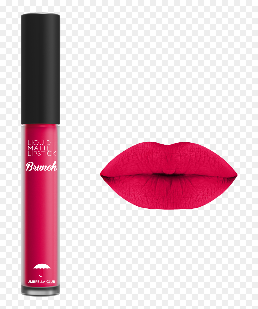 Dark Pink Lipstick Matte , Png Download - Pink Shade Liquid Lipstick, Transparent Png - pink lipstick png