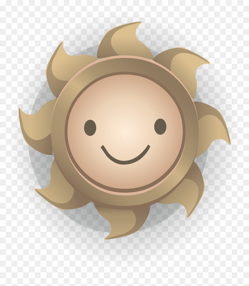 Vector Graphics, HD Png Download - smiling sun png
