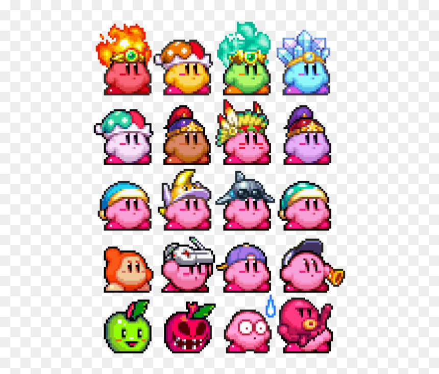 Mirror Kirby Super Star Ultra, HD Png Download - kirby star allies png