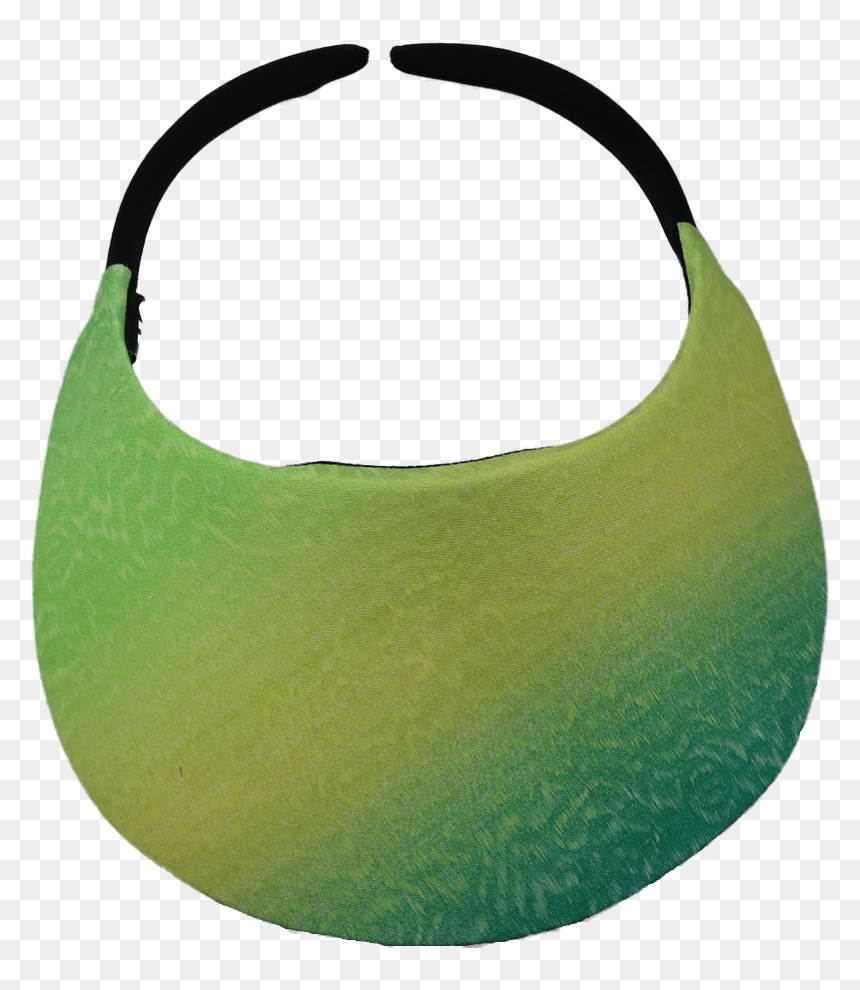 Gradient Green Midsize Visor - Hobo Bag, HD Png Download - green gradient png