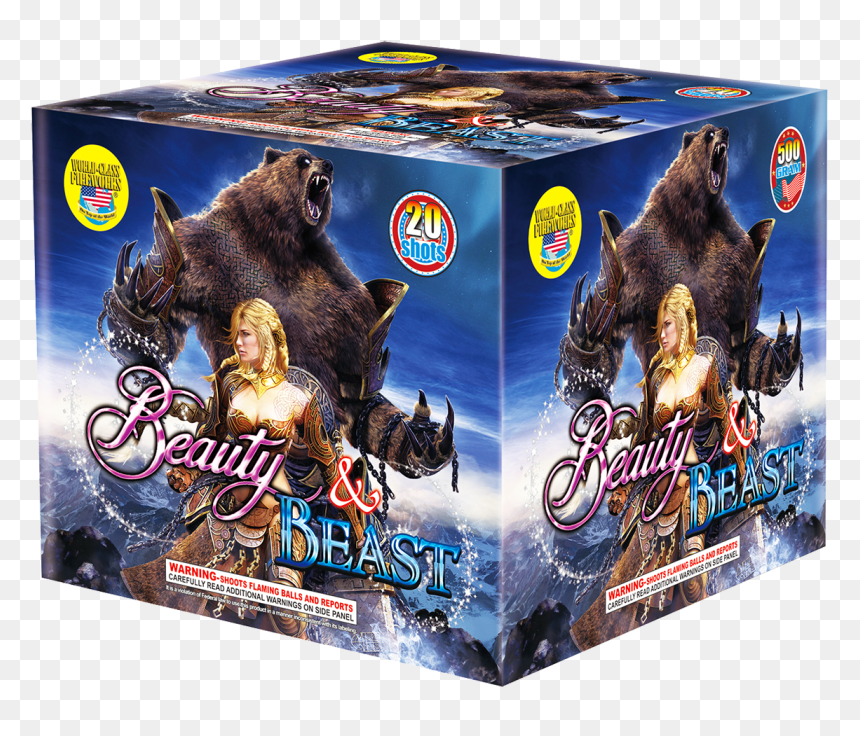 Beauty And Beast - Grizzly Bear, HD Png Download - beauty and beast png