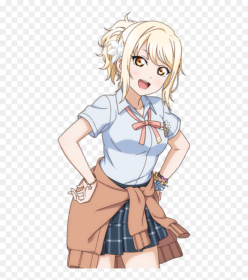 Cartoon, HD Png Download - anime school girl png