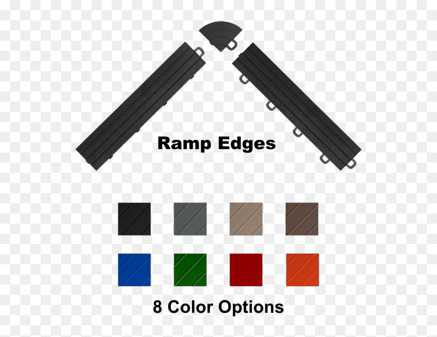 Ramp Edging For Basketball Courts Flooring - Tile, HD Png Download - basketball court lines png