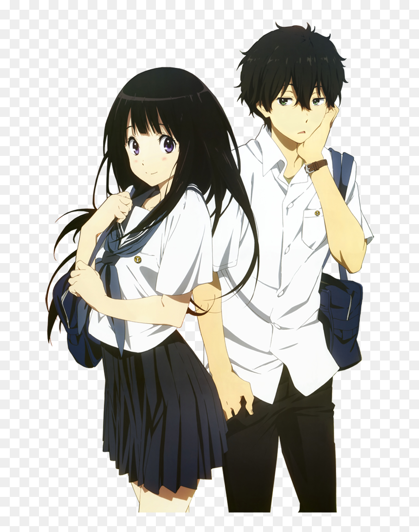 Hyouka Png Photos - Hyouka Png, Transparent Png - anime school girl png