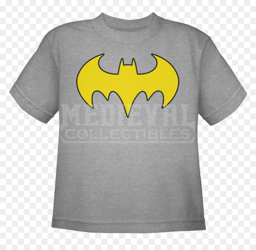 Kids Classic Batgirl Logo T-shirt - Youth: Dophin Tale - Winter Collage, HD Png Download - batgirl logo png