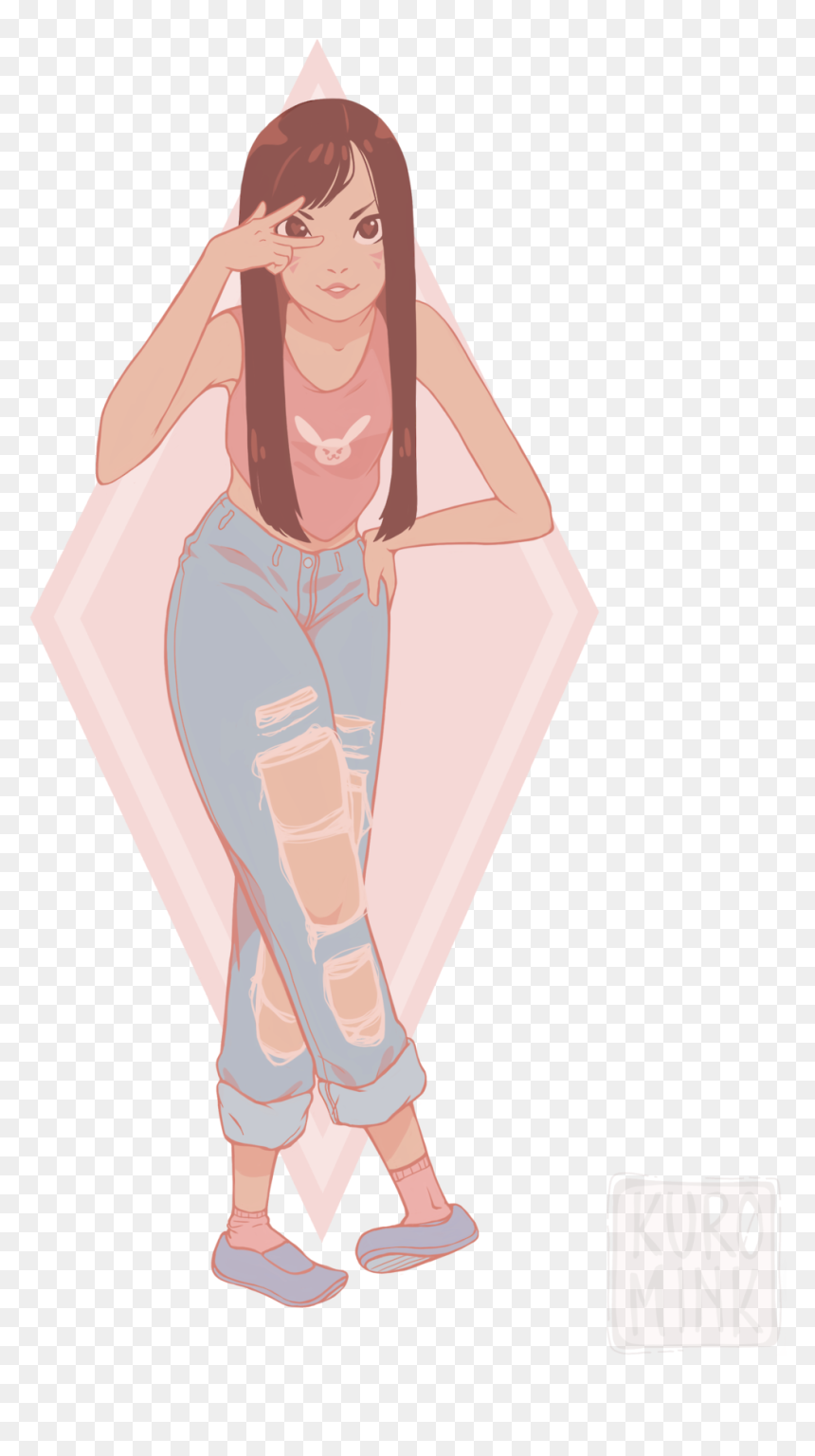 Girl, HD Png Download - summer rae png