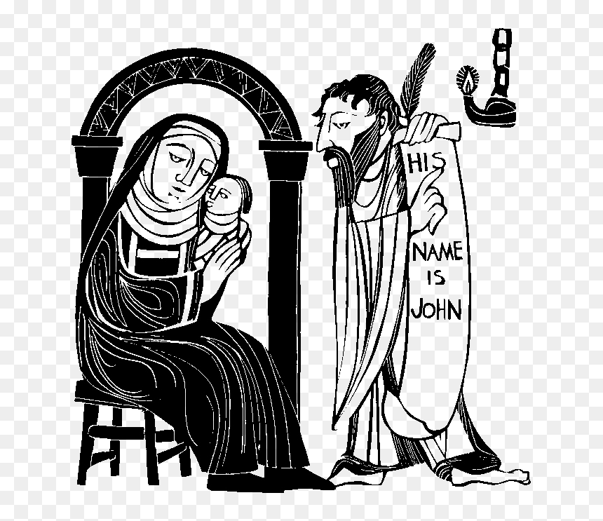 Nativity Of John The Baptist Clipart, HD Png Download - rosary clipart png