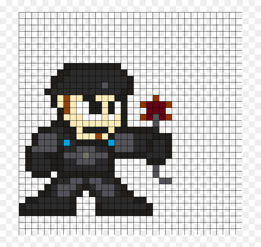 Transparent Marcus Fenix Png - Pixel Art Spiderman Sprite, Png Download - marcus fenix png