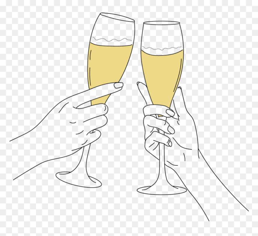 Opinion%3a Making Resolutions Stick - Champagne Stemware, HD Png Download - broken wine glass png