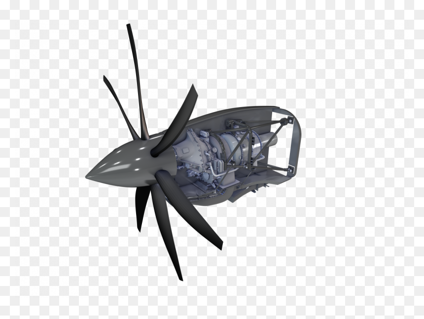 Safran Will Design New Turboprop For A European Uav - Turboprop Design, HD Png Download - house fly png