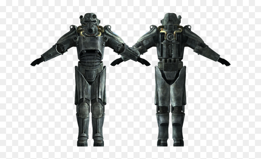 T45d Power Armor, HD Png Download - brotherhood of steel logo png