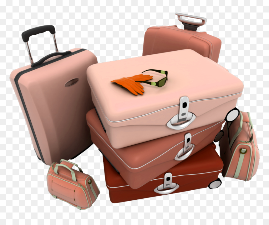 Luggage Vector Decorative Banner Royalty Free Download - Suitcases Png, Transparent Png - decorative banner png