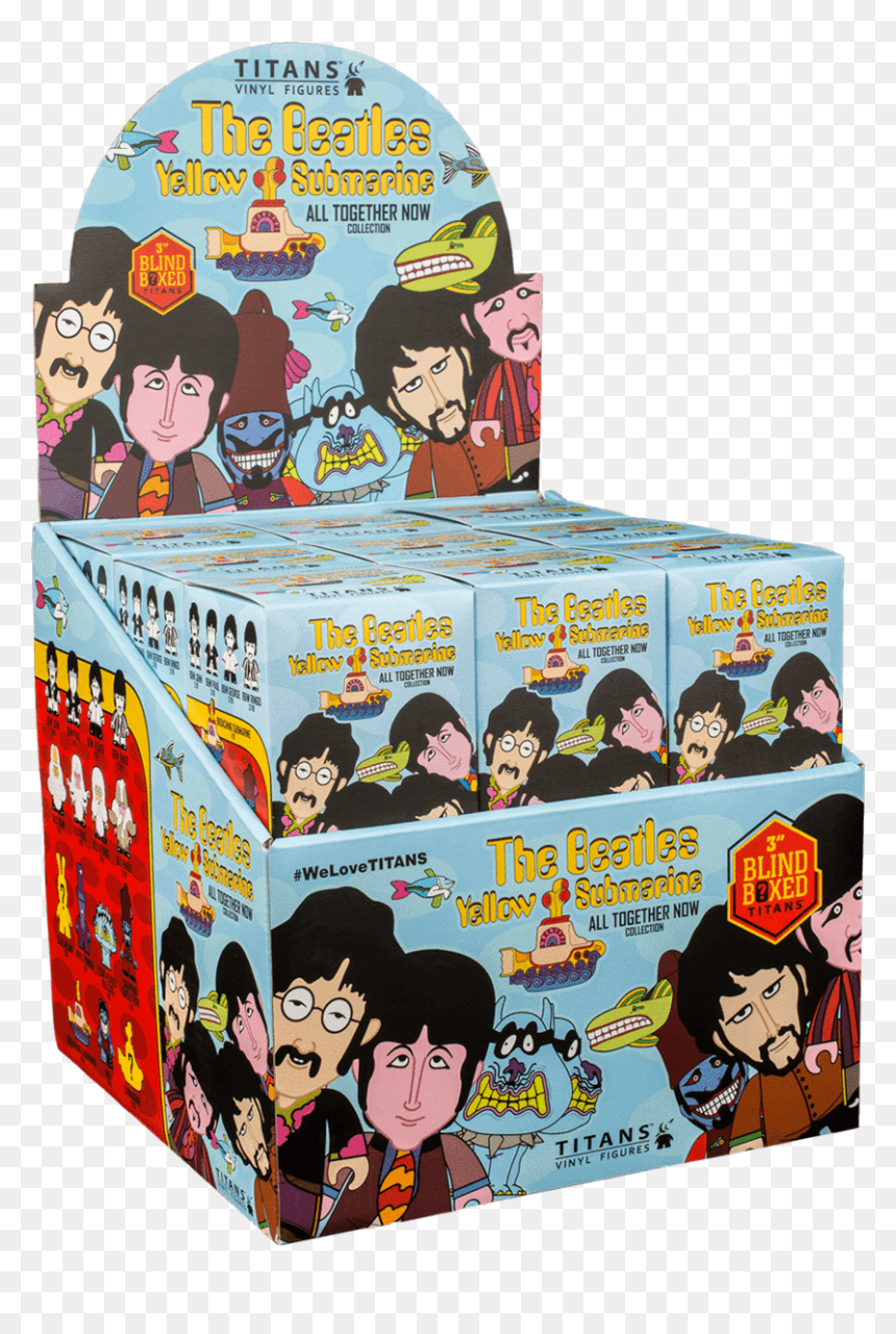 Yellow Submarine Titan Vinyl Figures, HD Png Download - yellow submarine png