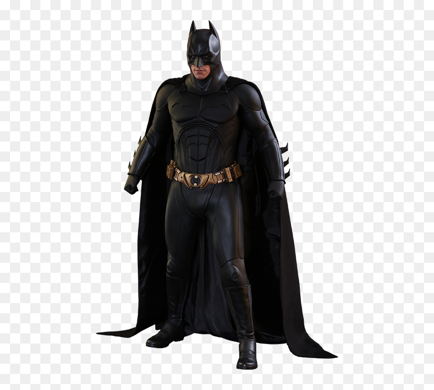Batman Begins - Christian Bale Batman Dark Knight Hot Toys, HD Png Download - batman begins png