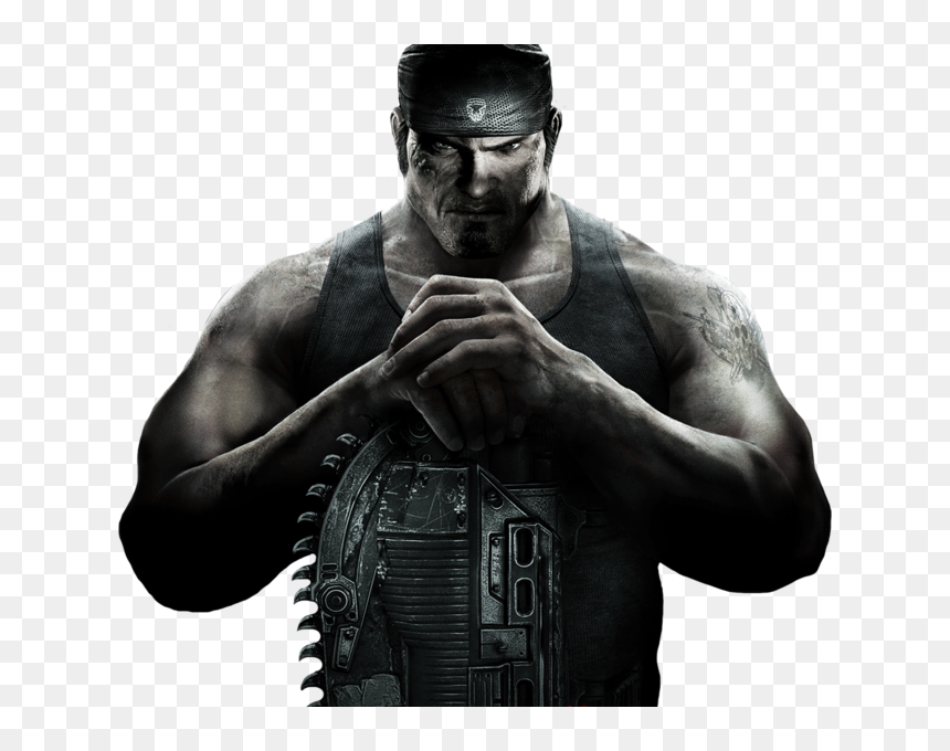 Gears Of War Red, HD Png Download - marcus fenix png