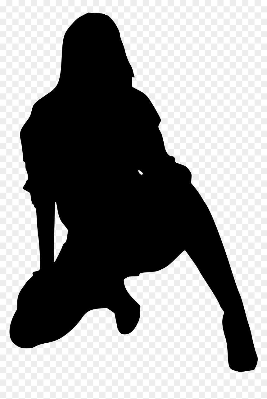 Otterhound Silhouette Female Photography Clip Art, HD Png Download - handy manny png
