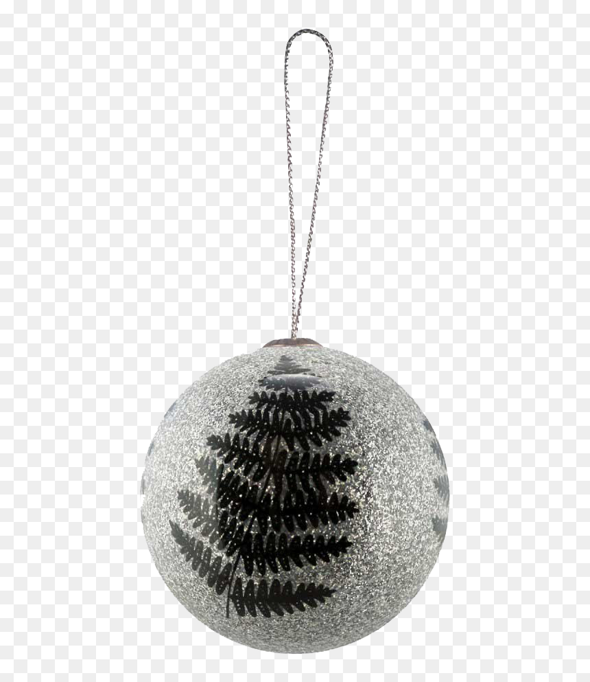 Silver Christmas Ball Png Hd - Christmas Ornament, Transparent Png - silver christmas ornament png