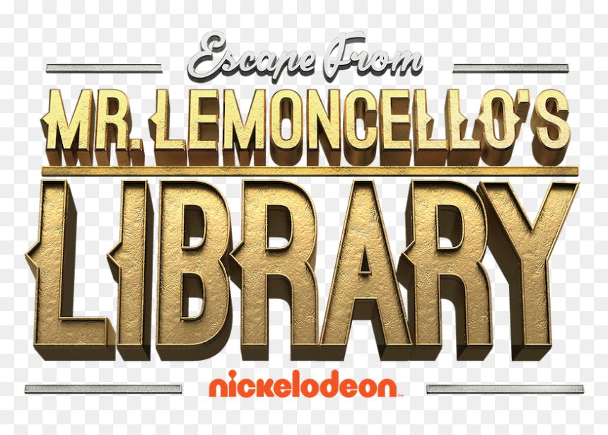 Escape From Mr - Escape From Mr Lemoncello's Library Logo Png, Transparent Png - mr game and watch png