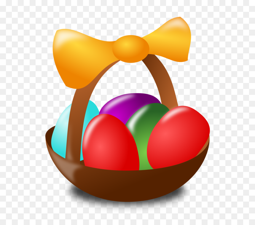 Easter Egg Basket Clip Art , Png Download - Easter Egg Basket Clip Art, Transparent Png - easter egg basket png
