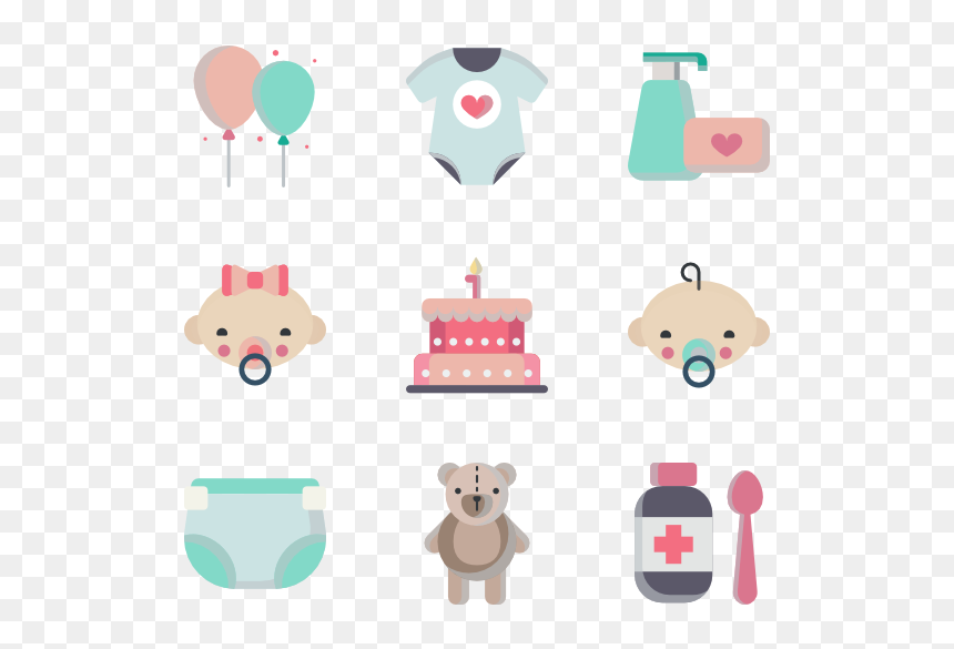Baby Clipart Icon - Cute Baby Icon Png, Transparent Png - cute baby png