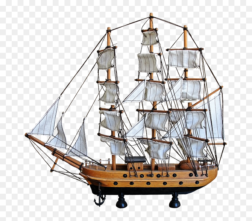 Barco De Vela Png - Old Boat Transparent Background, Png Download - velas png