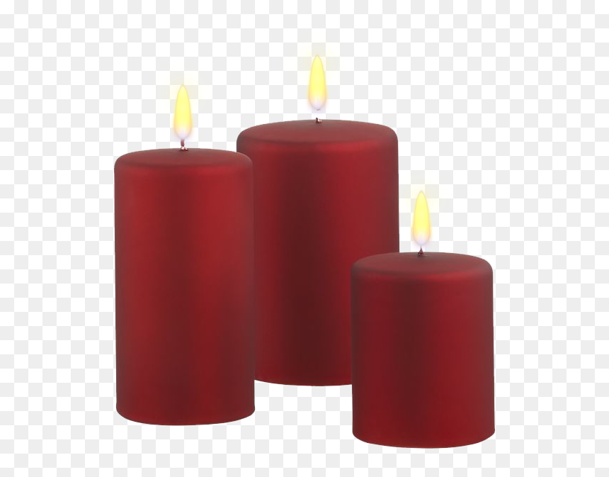 Advent Candle, HD Png Download - red candle png