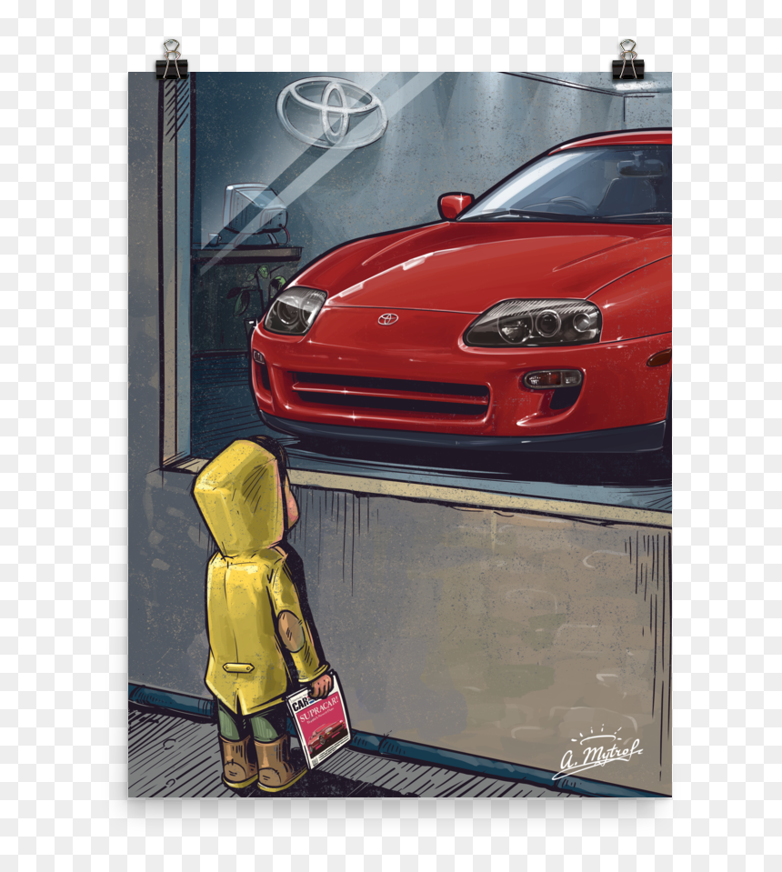 Daydreaming - Mk4 - Supra - Fondo De Pantalla De Toyota - Andrew Mytro Supra, HD Png Download - toyota supra png