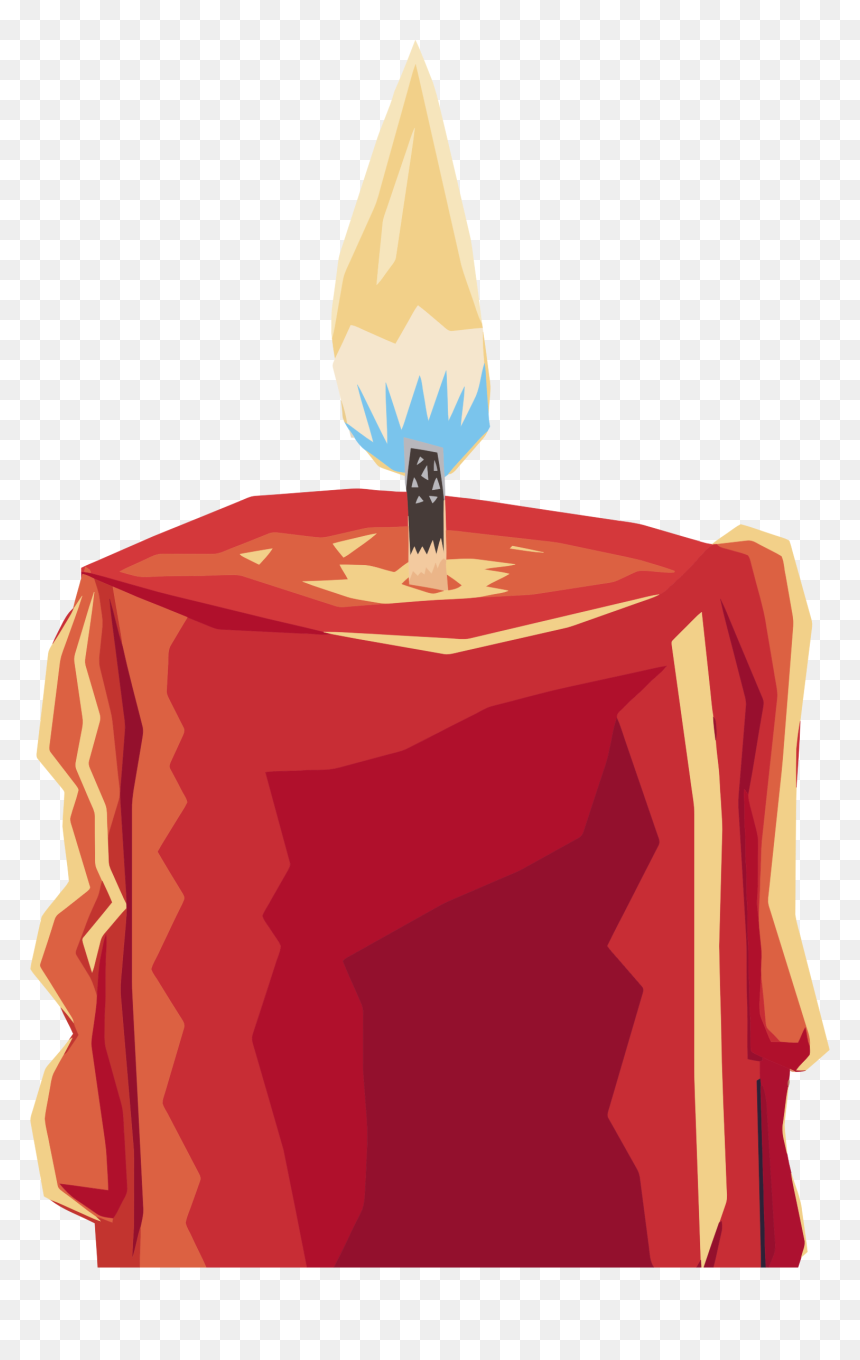 Candle Png Red , Png Download - Kerze Clipart, Transparent Png - red candle png