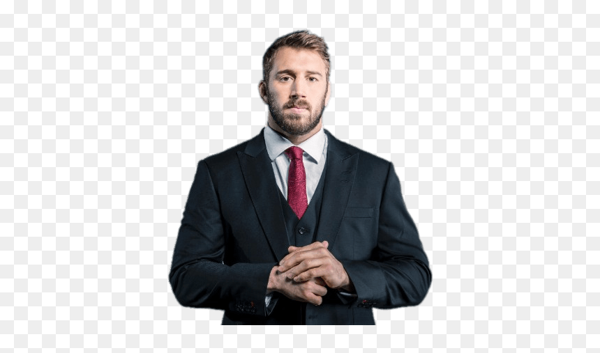 Chris Robshaw Wearing Suit Clip Arts - Suit, HD Png Download - business suit png