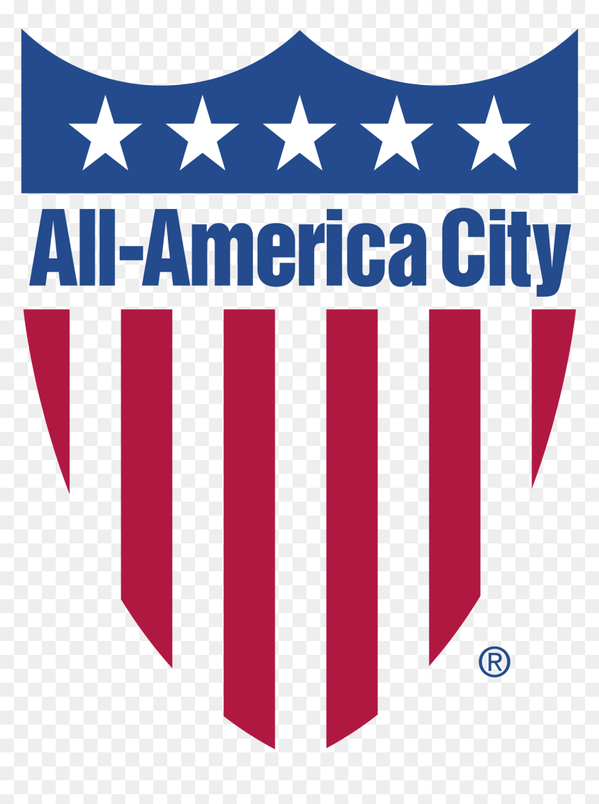 Clip Art Free Download America Transparent Red - All America City, HD Png Download - american star png