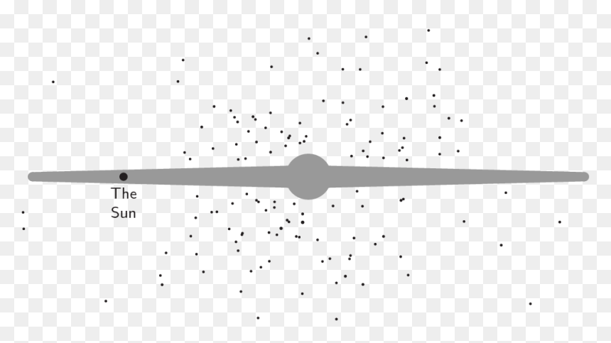Monochrome, HD Png Download - star cluster png