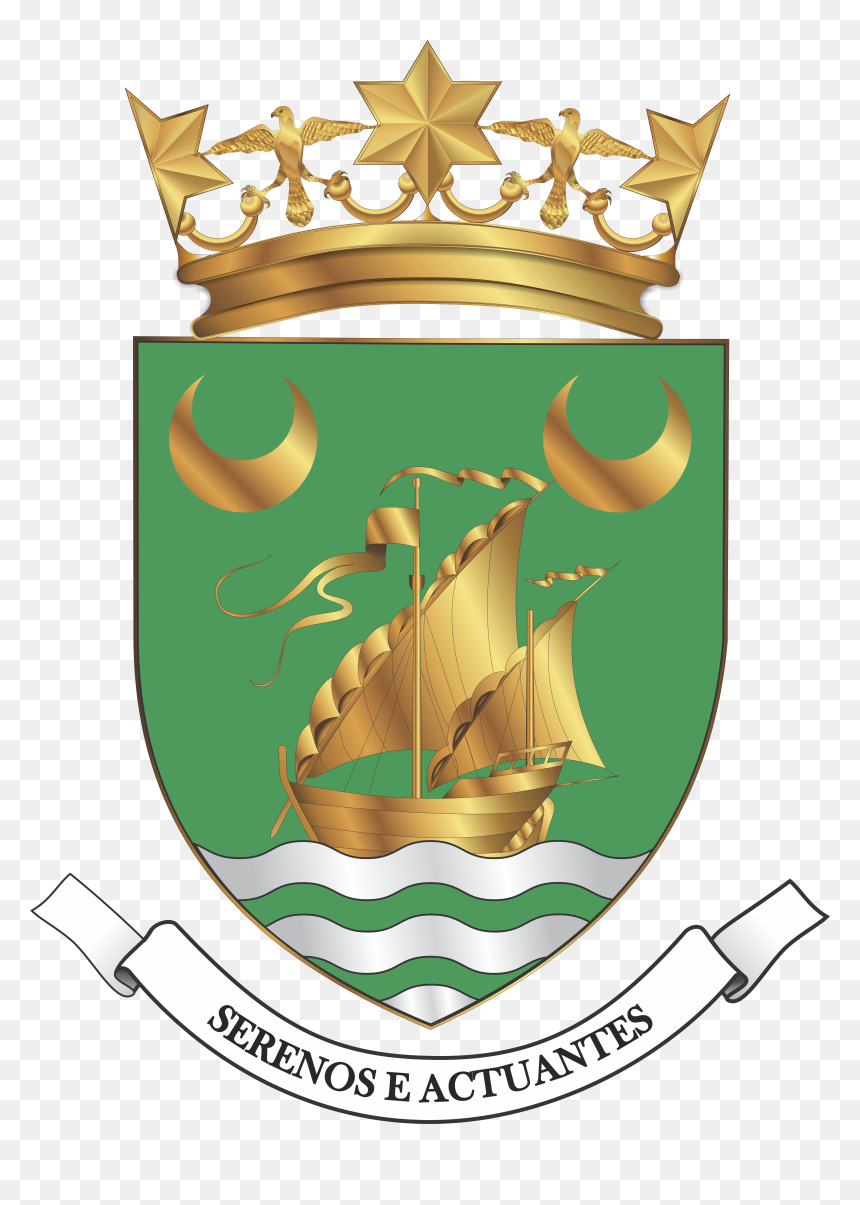 Brasão De Armas Do Comando Distrital De Faro Da Psp - Lisbon Coat Of Arms, HD Png Download - velas png