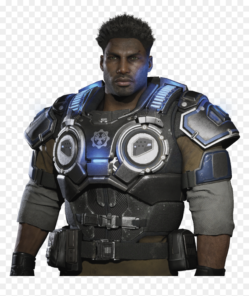 Gears Of War 4 Character Png - Gears Of War Del, Transparent Png - marcus fenix png