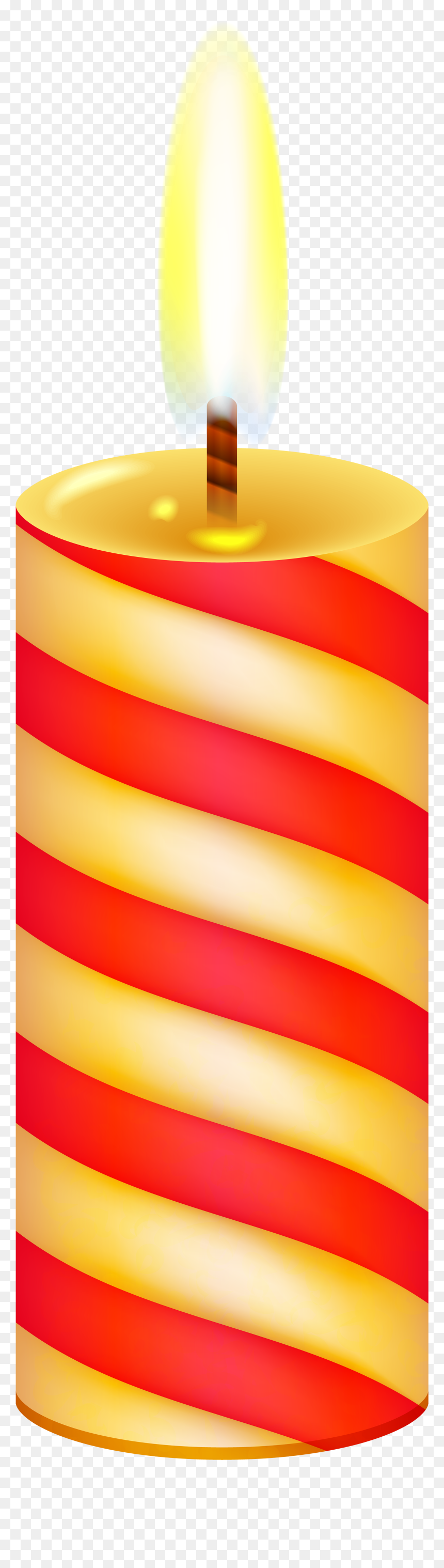 Red Png Clip Art Best Web - Birthday Candles Red And Yellow, Transparent Png - red candle png