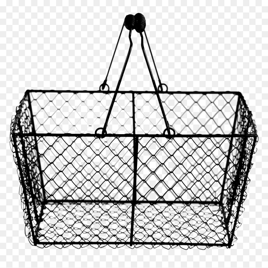 Beekman Easter Egg Basket - Egg Basket Shopping, HD Png Download - easter egg basket png