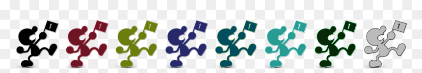 Mr Game And Watch Alts Smash Ultimate, HD Png Download - mr game and watch png