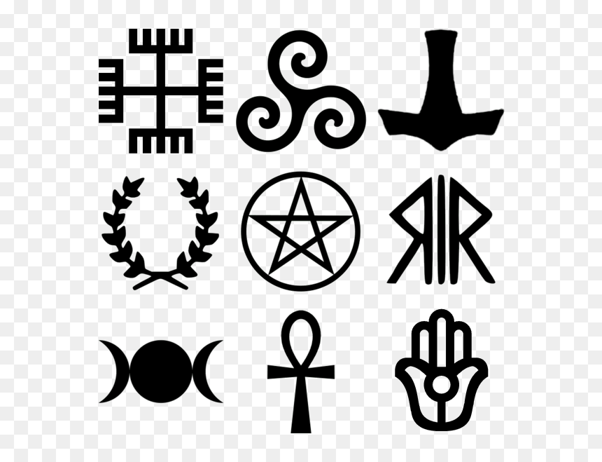 Neo Paganism Symbols, HD Png Download - celtic symbols png