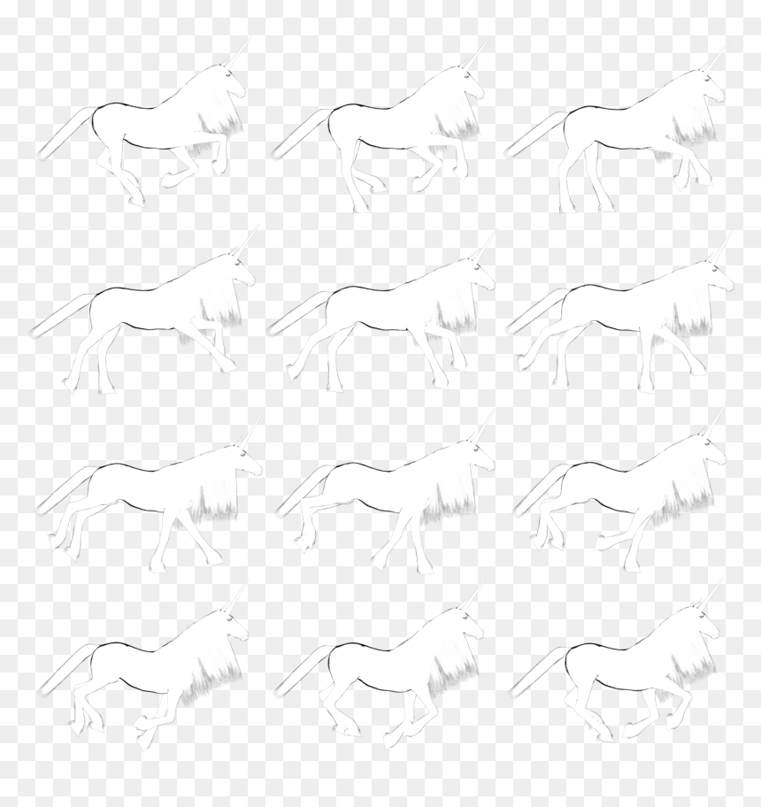 Transparent Flying Unicorn Png - Stallion, Png Download - flying unicorn png