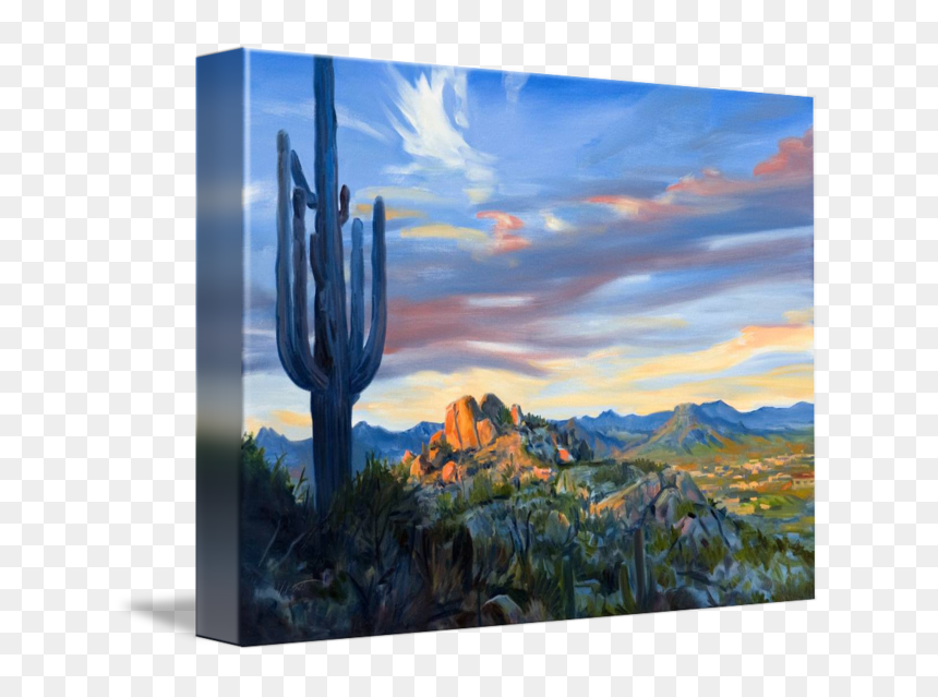 Paintings Of Scottsdale Arizona, HD Png Download - saguaro png
