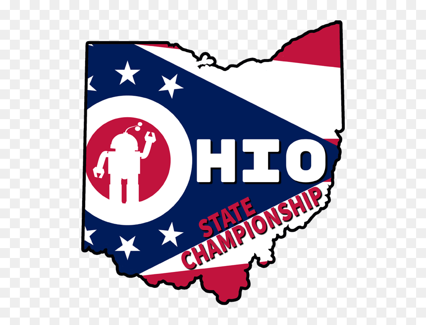 2020 Ohio Vrc High School State Championship - Ohio Map Transparent Png, Png Download - united states championship png