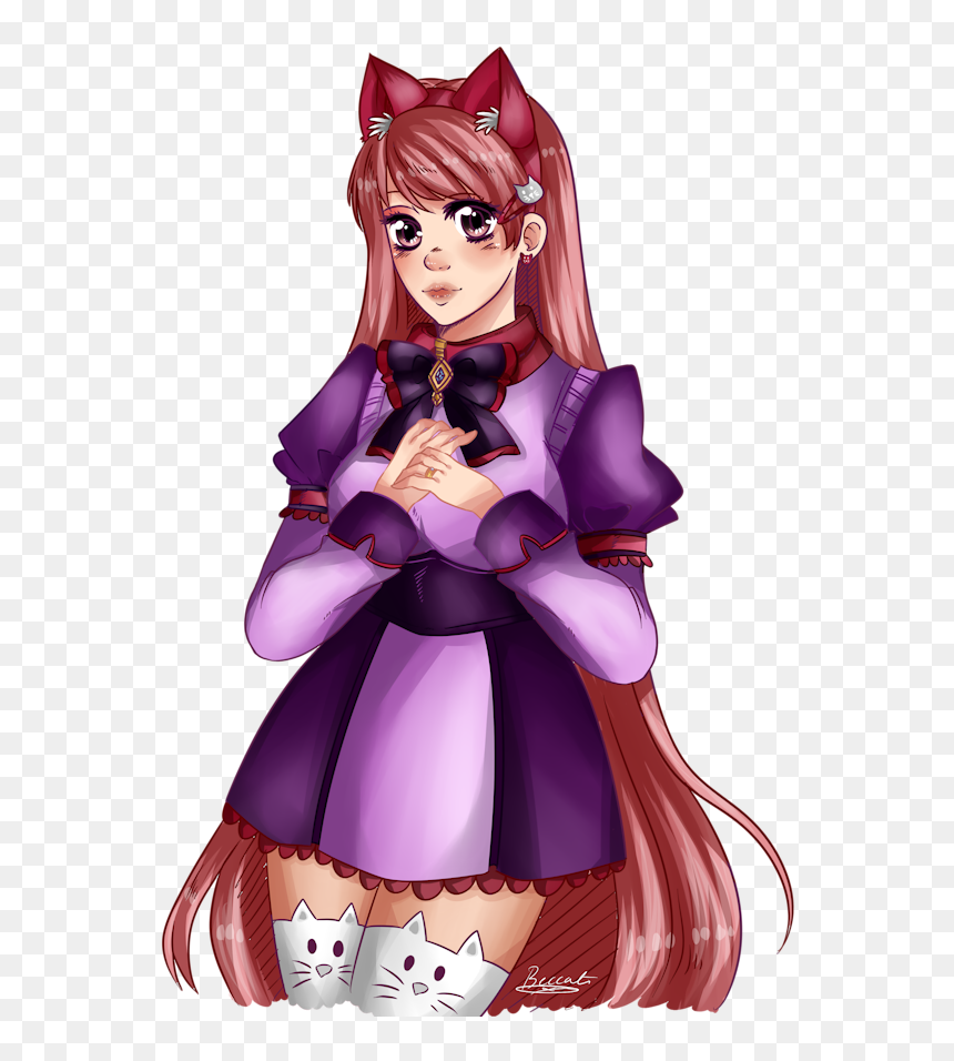 Cartoon, HD Png Download - anime girl sitting png